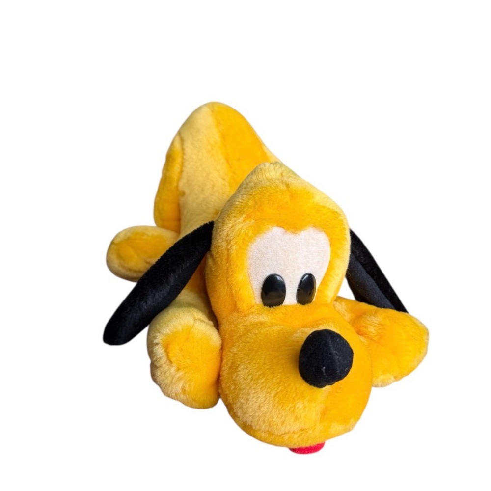 Disneyland Vintage Pluto Plushie - 1980’s - 1990’s - Like New
